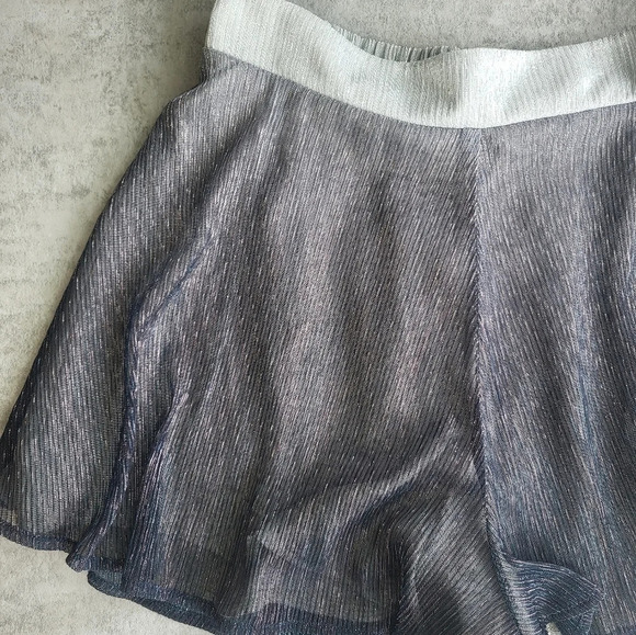 Show Me Your Mumu Shimmery Carlos Swing Shorts - Picture 2 of 10